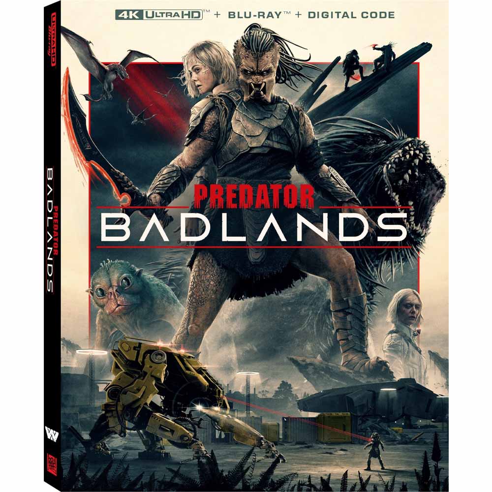 
  
  Predator: Badlands 4K UHD + Blu-Ray (US Import)
  
