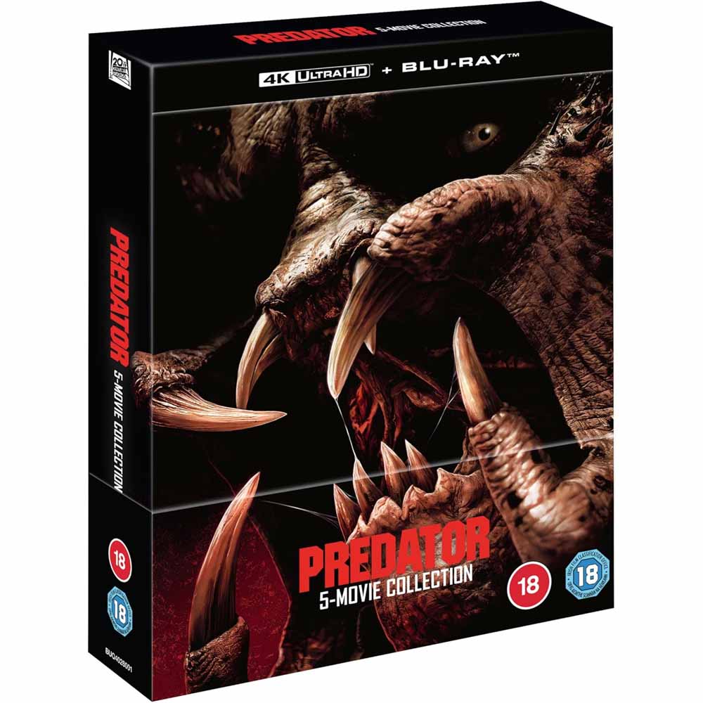
  
  Predator: 5-Movie Collection 4K UHD + Blu-Ray (UK Import)
  
