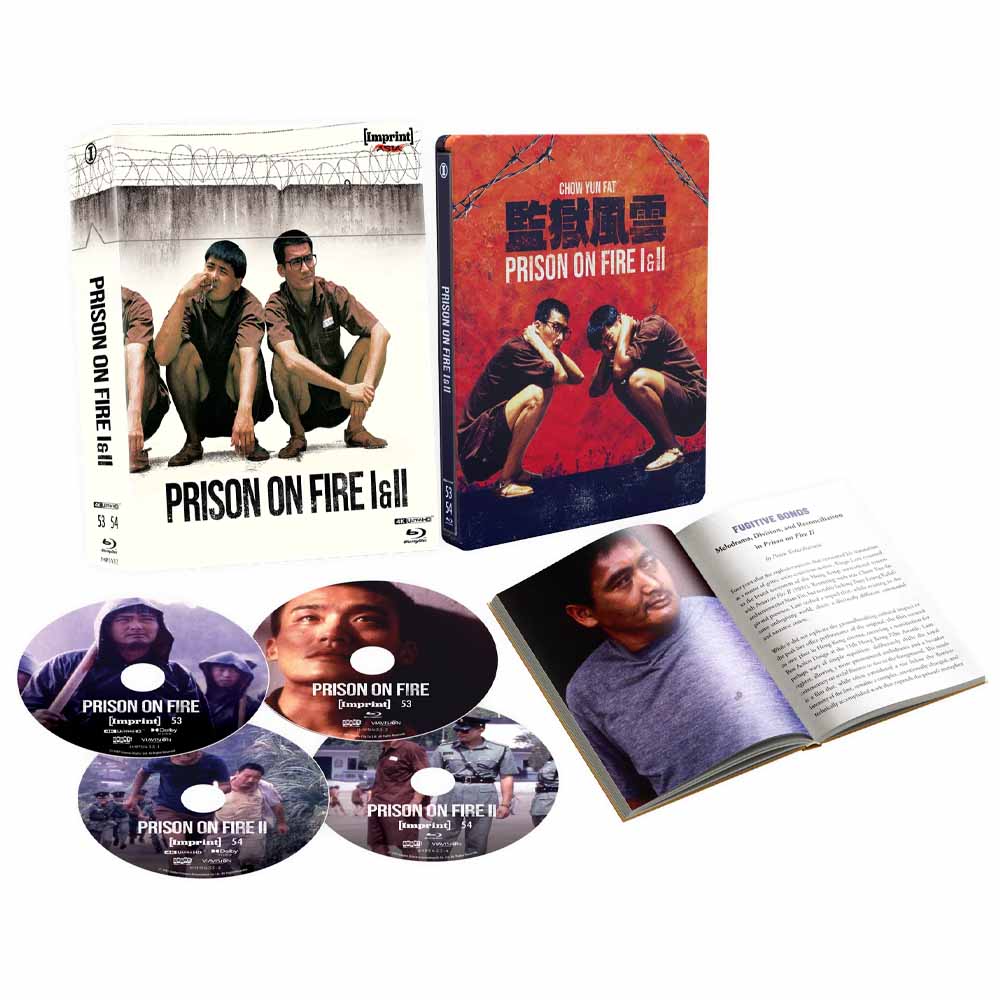 
  
  Prison on Fire I & II (Limited Edition Hardbox + Steelbook) 4K UHD + Blu-Ray (Australia Import)
  
