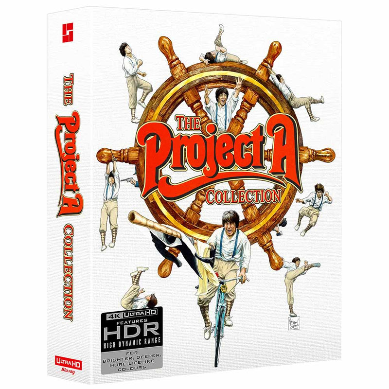The Project A Collection (4 Disc Deluxe Limited Edition) 4K UHD + Blu-