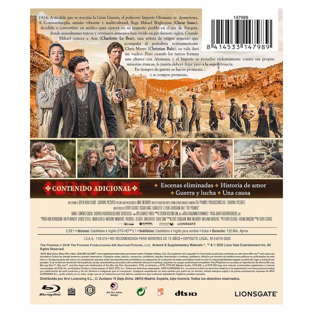 La Promesa - Blu-Ray