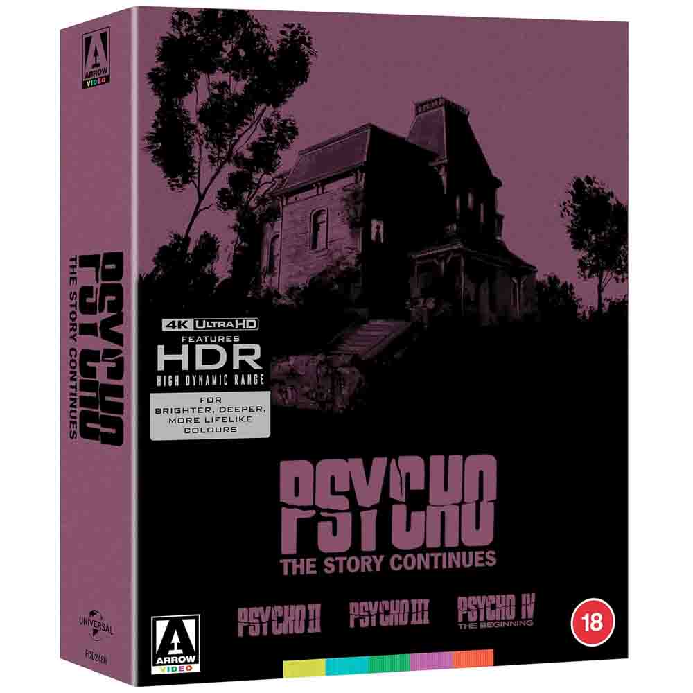 
  
  Psycho - The Story Continues (UK Import) 4K UHD Box Set 
  
