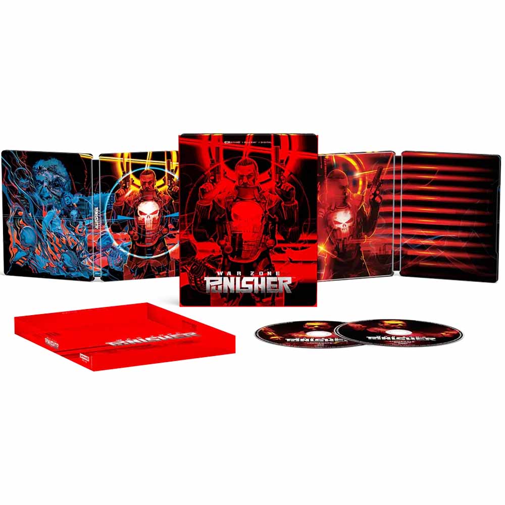 Punisher: War Zone (Steelbook) 4K UHD + Blu-Ray (US Import)