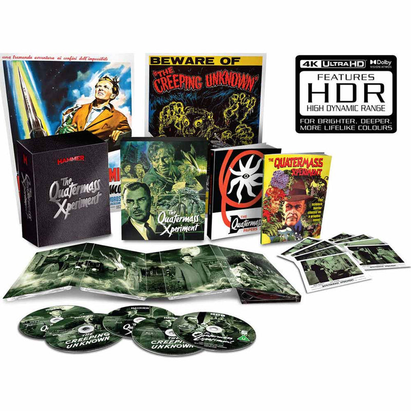 The Quatermass Xperiment (Limited Edition) 4K UHD + Blu-Ray Box Set (UK Import) Hammer Films