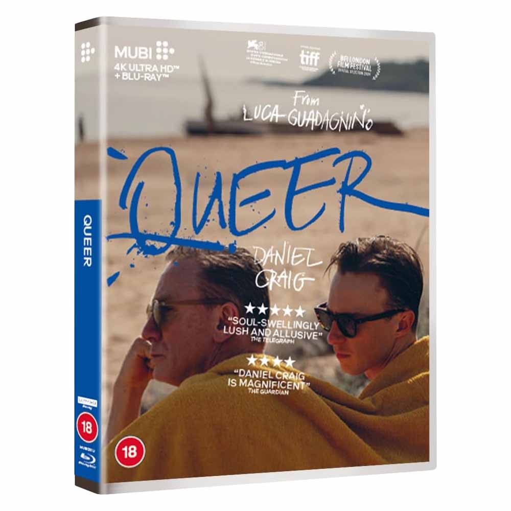 
  
  Queer 4K UHD + Blu-Ray (UK Import)
  
