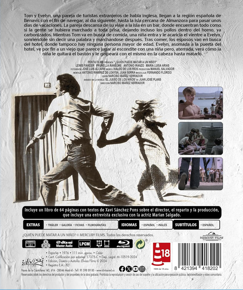 ¿Quién puede Matar a un Niño? - Edición Libro Blu-Ray