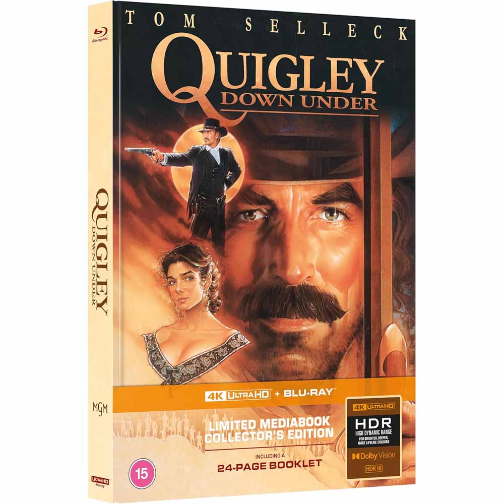 Quigley Down Under (Mediabook) 4K UHD + Blu-Ray (UK Import) Capelight Pictures