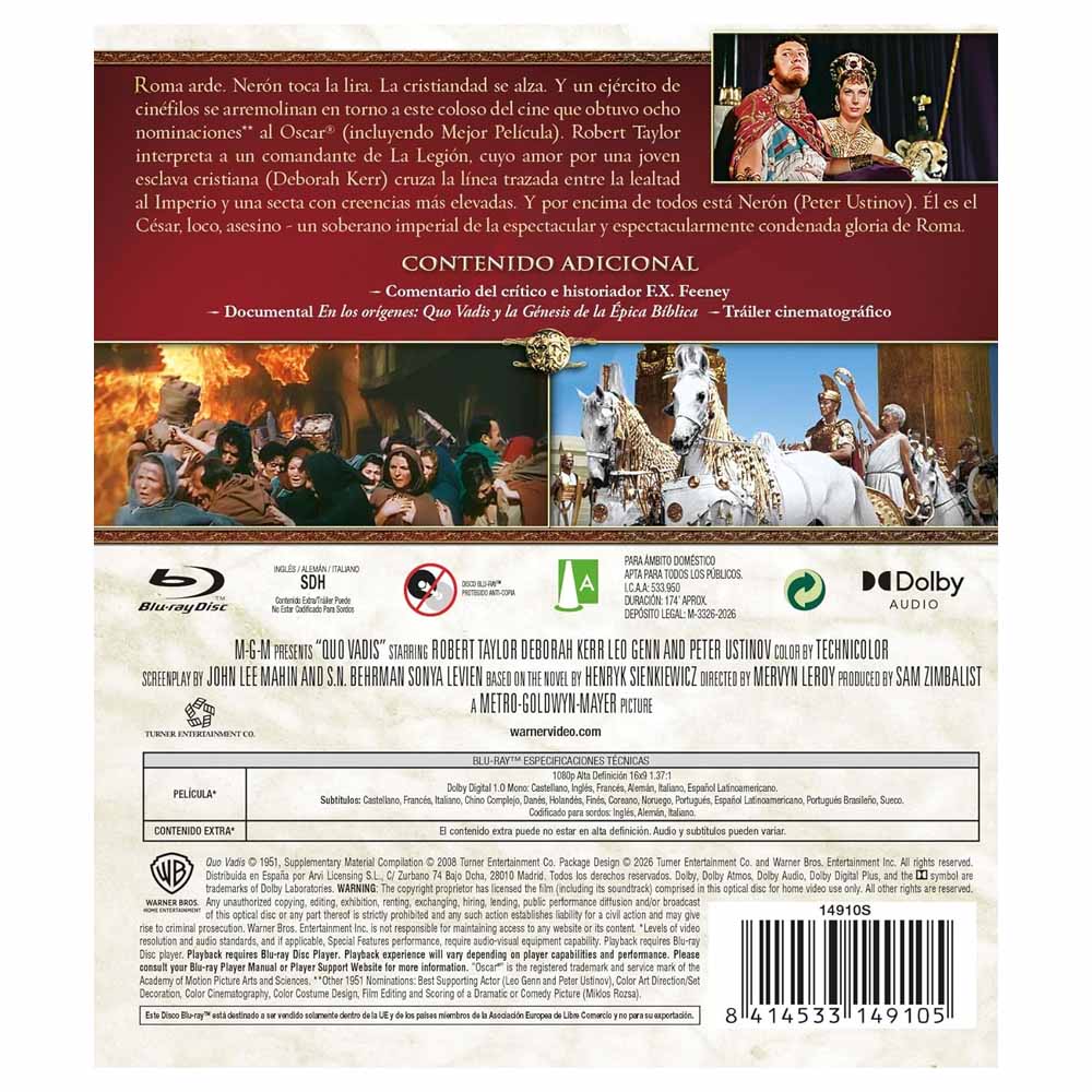 Quo Vadis - Blu-Ray