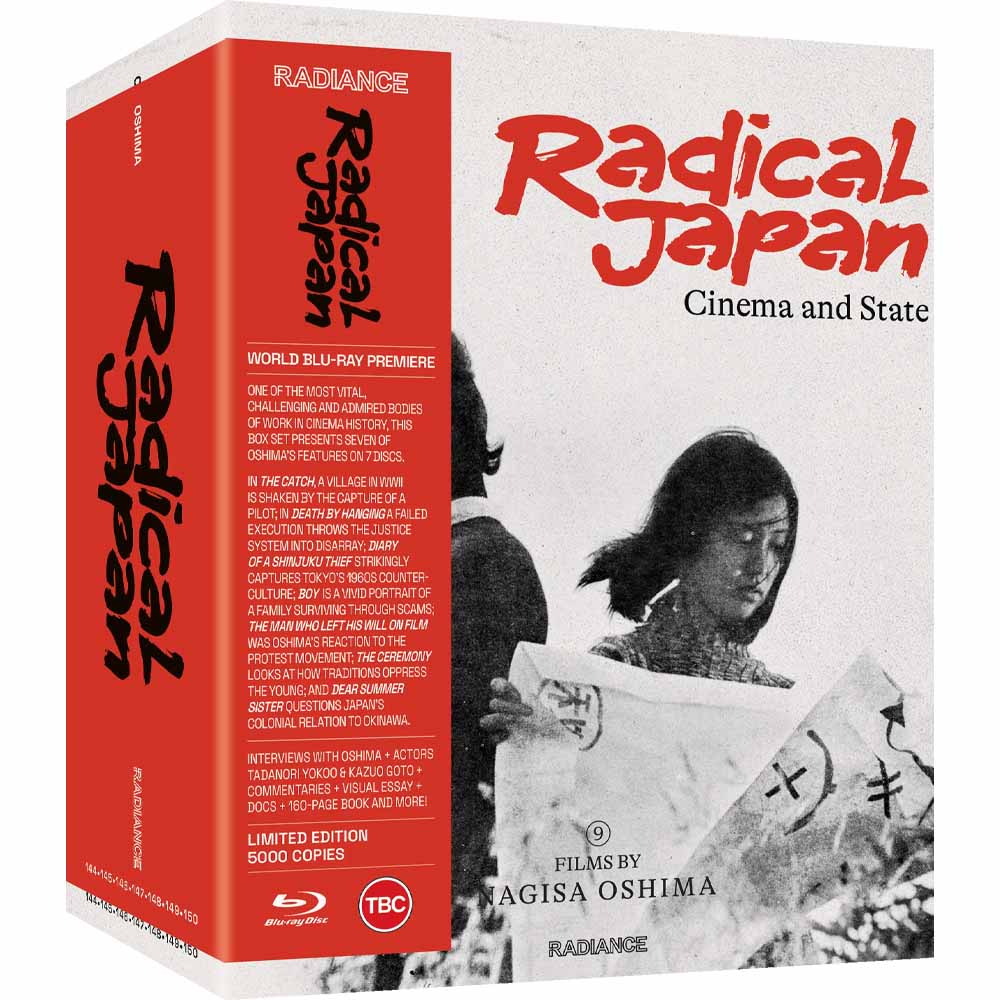 
  
  Radical Japan: Cinema and State - Nine Films by Nagisa Oshima (Limited Edition) Blu-Ray Box Set (UK Import)
  

