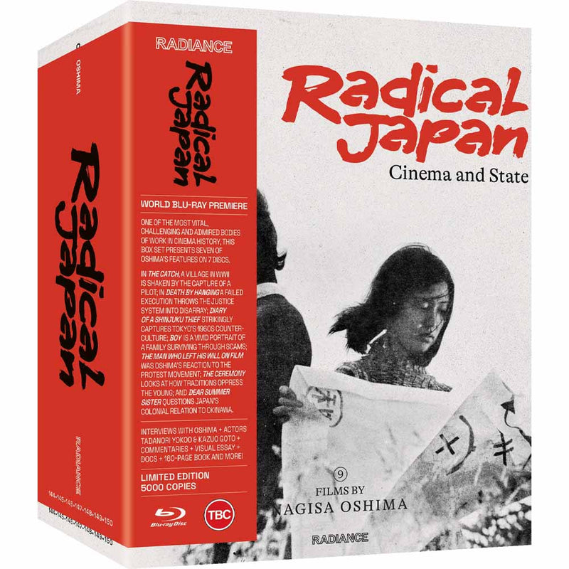 Radical Japan: Cinema and State - Nine Films by Nagisa Oshima (Limited Edition) Blu-Ray Box Set (UK Import) Radiance Films