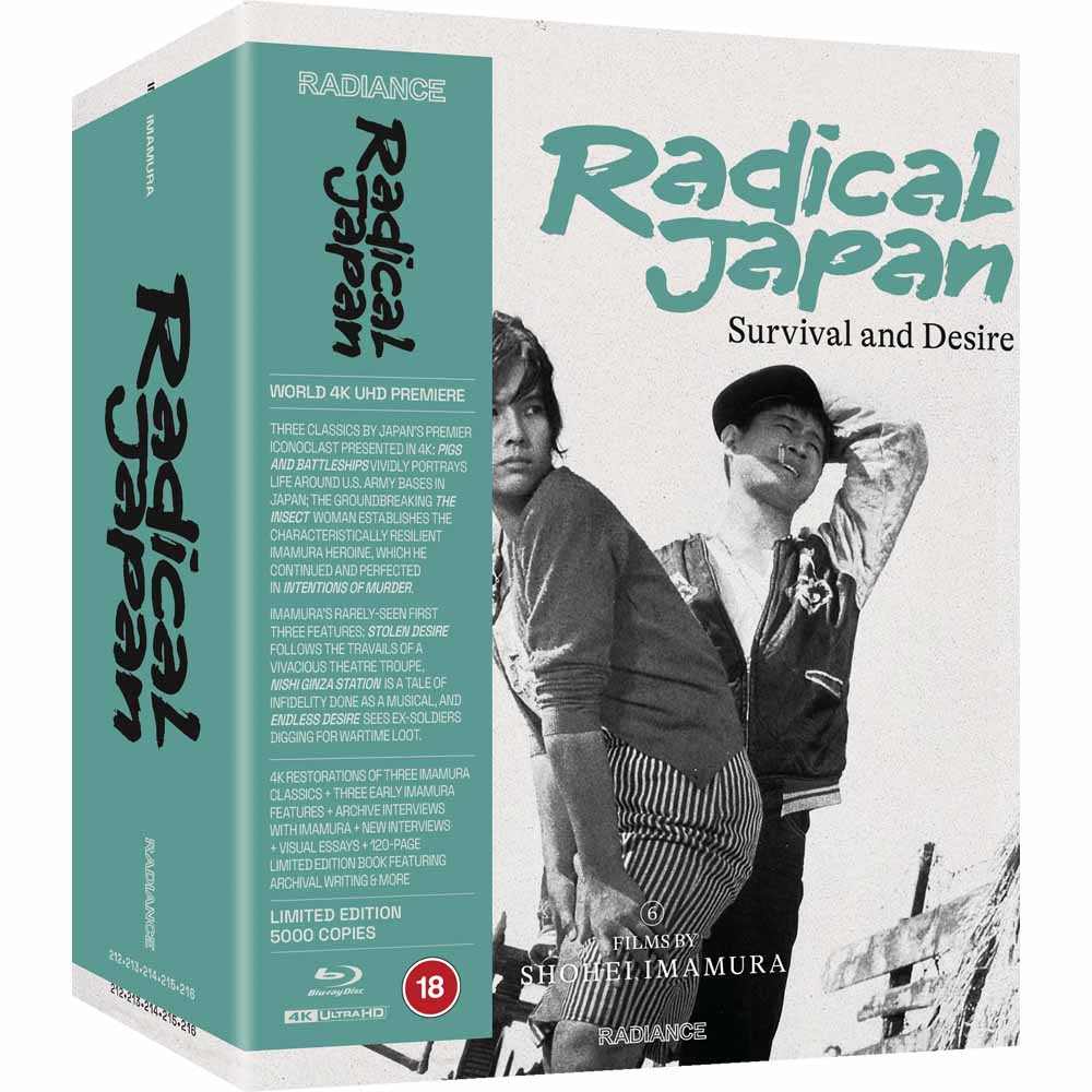 Radical Japan: Survival and Desire (Limited Edition) 4K UHD + Blu-Ray Box Set (UK Import) Radiance