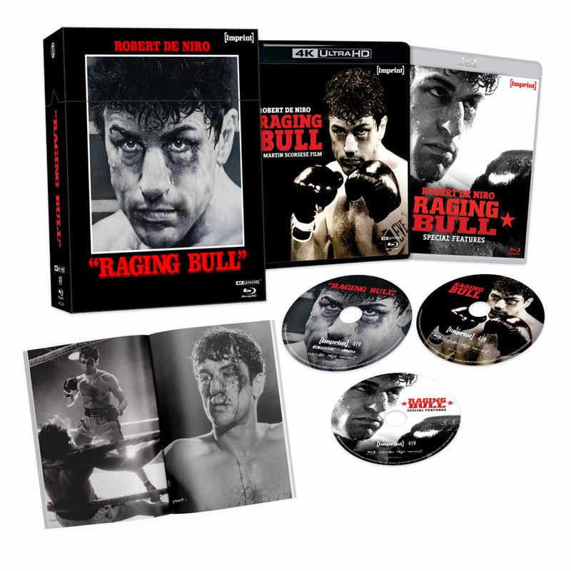 Raging Bull Ltd. Ed. Hardbox 4K UHD + Blu-Ray (Australia Import)