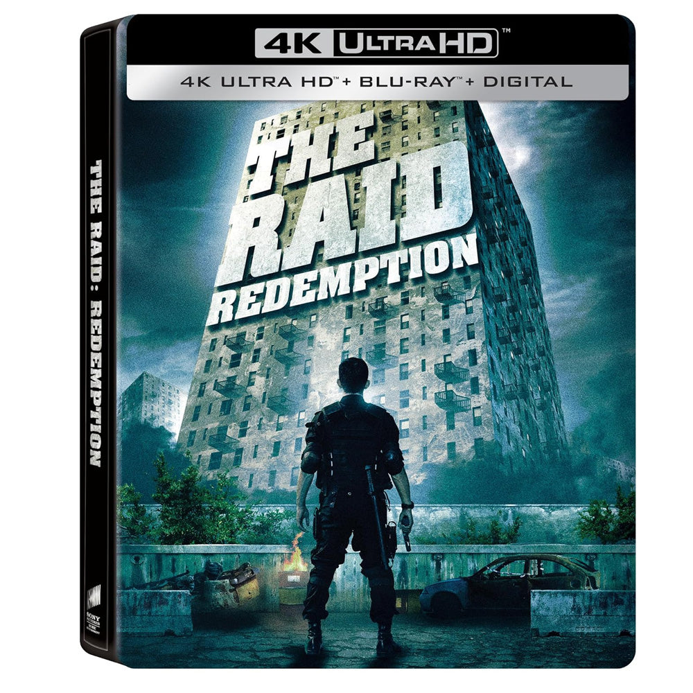 The Raid: Redemption Steelbook (USA Import) 4K UHD + Blu-Ray