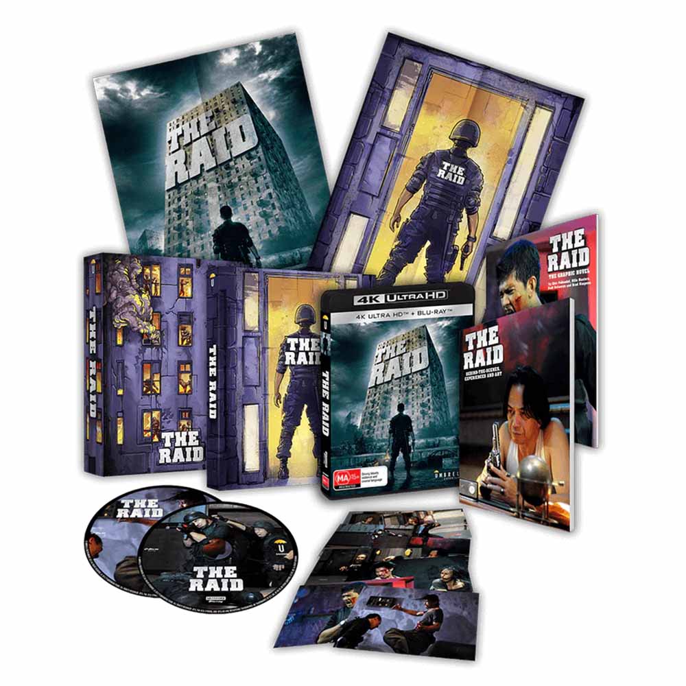 The Raid (Limited Collector's Edition) 4K UHD Box Set (Australia Impor
