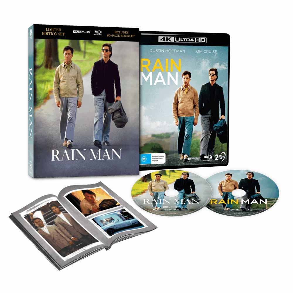 Rain Man Ltd. Lenticular Hardcase 4K UHD + Blu-Ray (Australia Import)