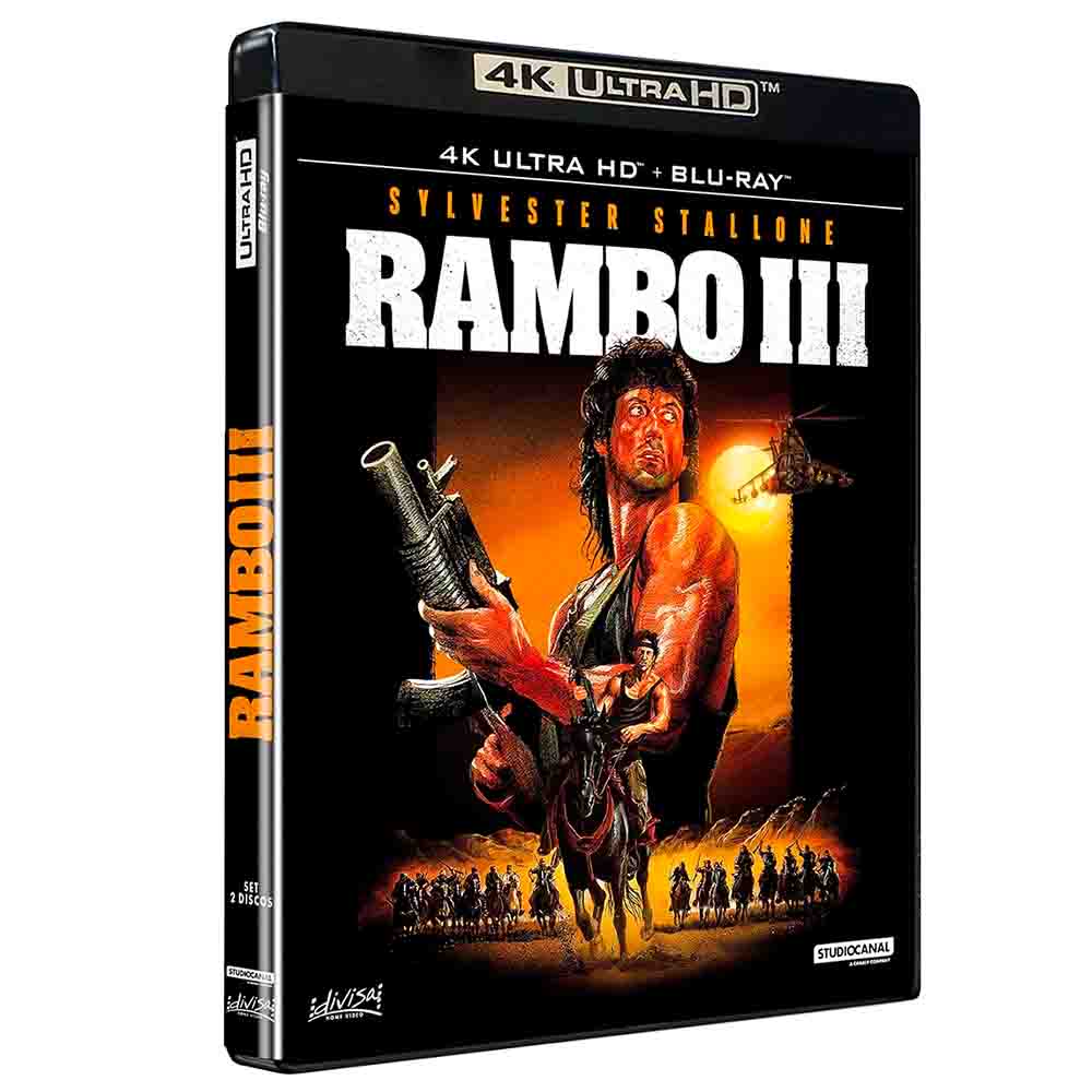 
  
  Rambo III 4K UHD + Blu-Ray
  
