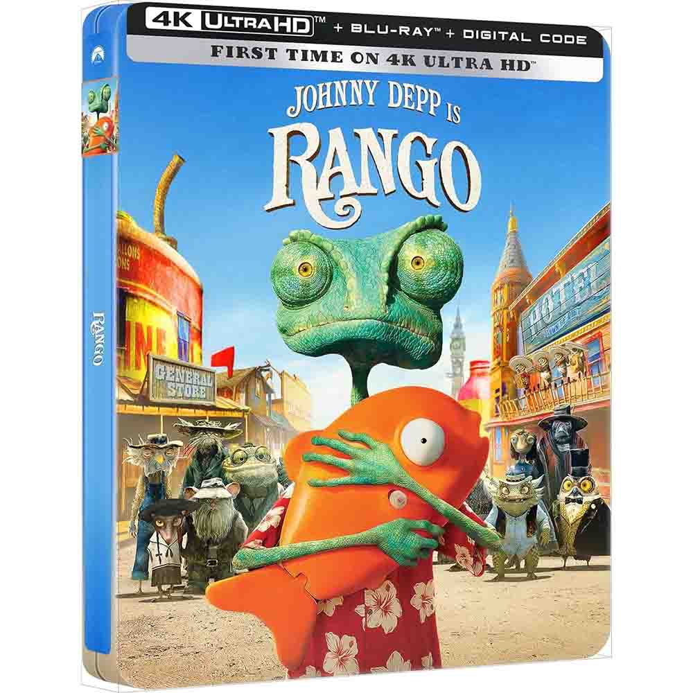 
  
  Rango 4K UHD + Blu-Ray (Limited Edition) Steelbook (US Import)
  
