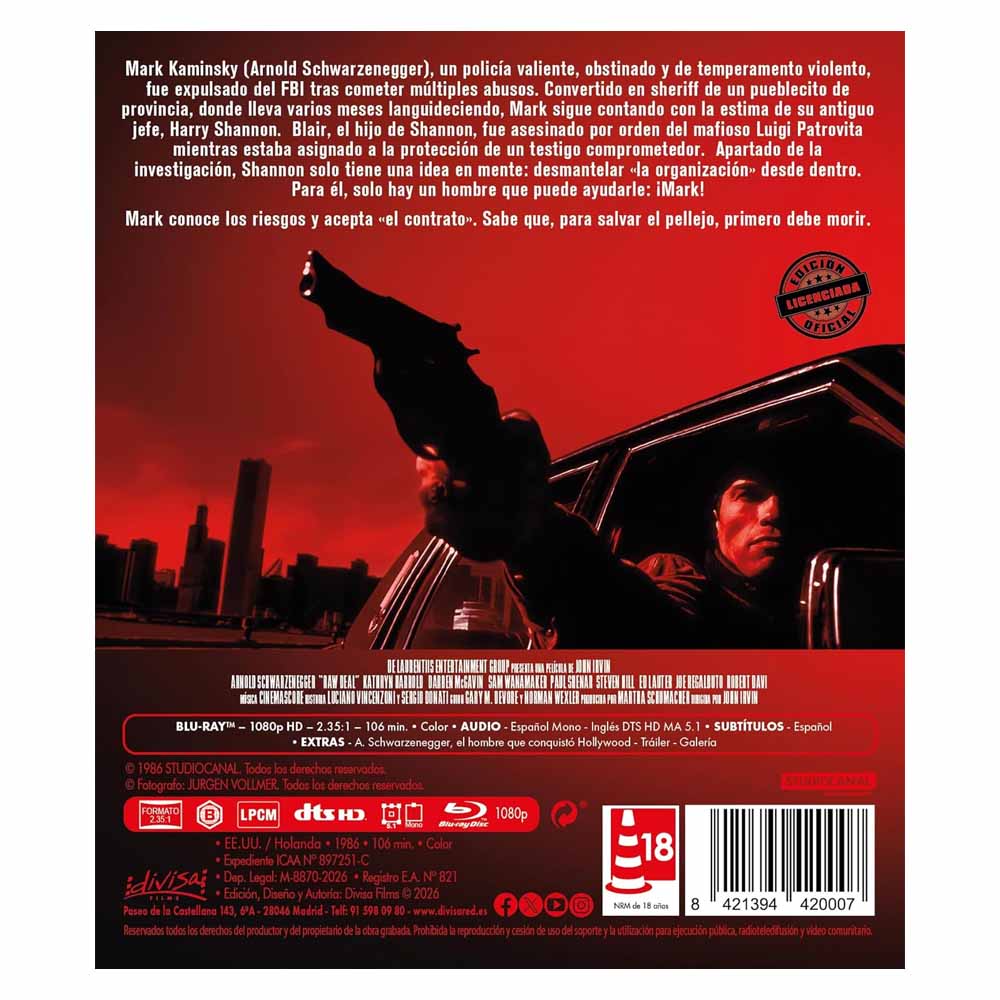 Ejecutor Blu-Ray