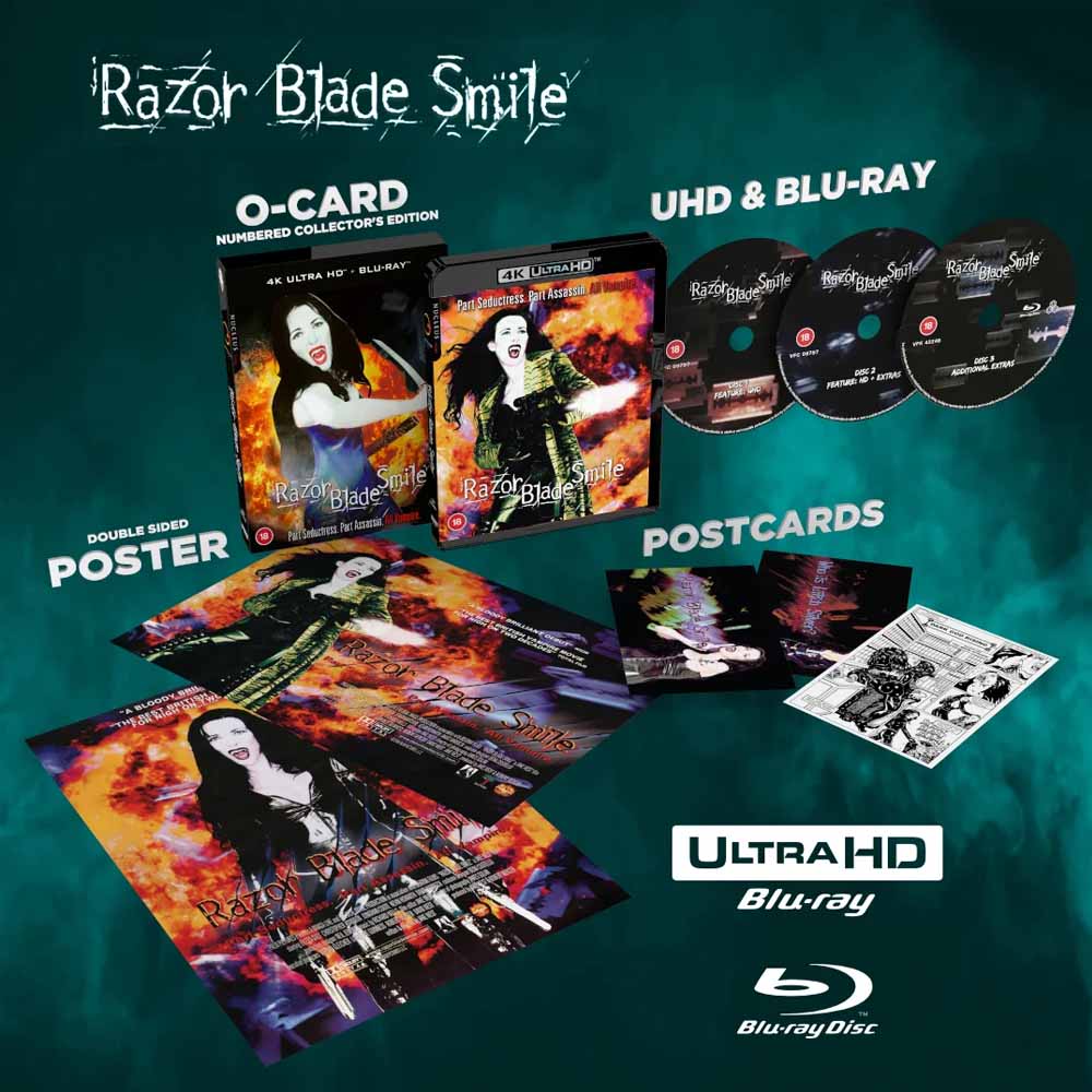 Razor Blade Smile (Limited Edition) 4K UHD + Blu-Ray (UK Import) Screenbound