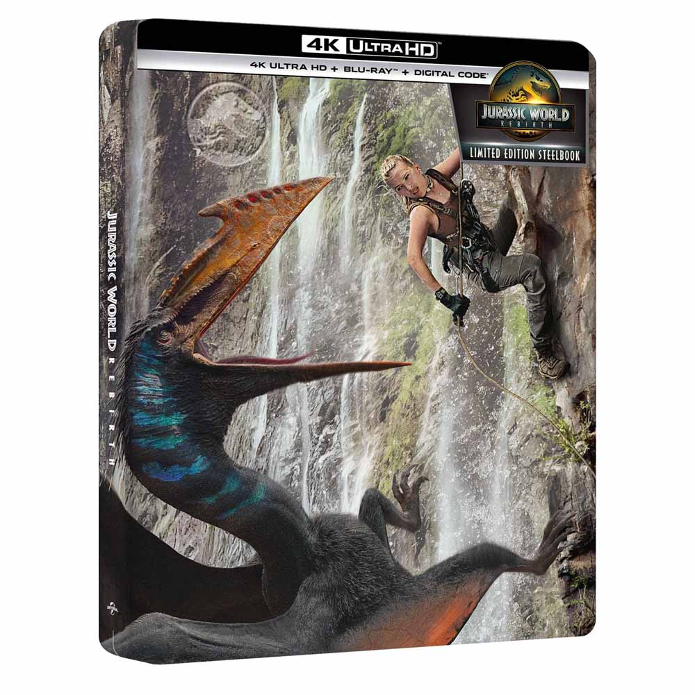 
  
  Jurassic World Rebirth (Steelbook) 4K UHD + Blu-Ray (US Import)
  
