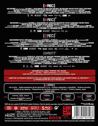 [Rec] - Colección Completa Blu-Ray