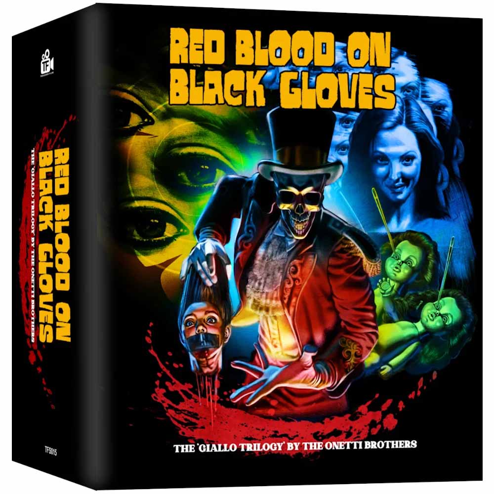 Red Blood on Black Gloves: The Giallo Trilogy By The Onetti Brothers (Limited Edition) Blu-Ray (UK Import) Treasured Films