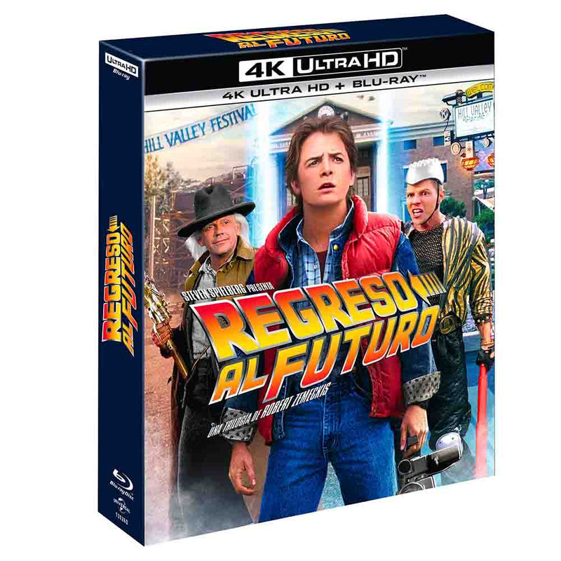 Compra Regreso al futuro Trilogia 4K UHD + Blu-Ray protagonizada por Michael J. Fox a un estupendo precio de 59,95 EUR. Con envío ultrarrápido y seguro. No más discos dañados. Universe of Entertainment, su fuente de las mejores ediciones de las mejores películas de terror, clásicas e independientes/de autor. 