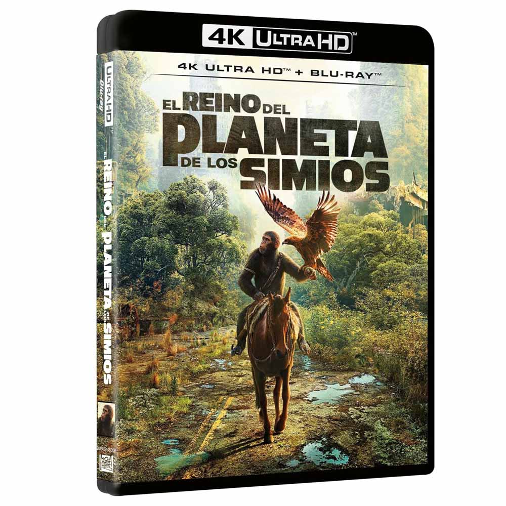 
  
  El Reino del Planeta de los Simios - 4K UHD + Blu-Ray
  
