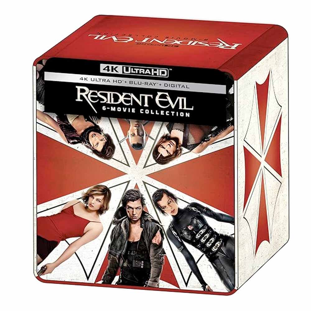 
  
  Resident Evil: The Complete Collection Steelbook 4K + Blu-Ray (US Import)
  
