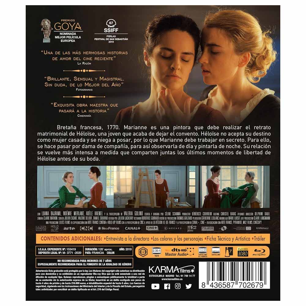 Retrato de una mujer en llamas Blu-Ray