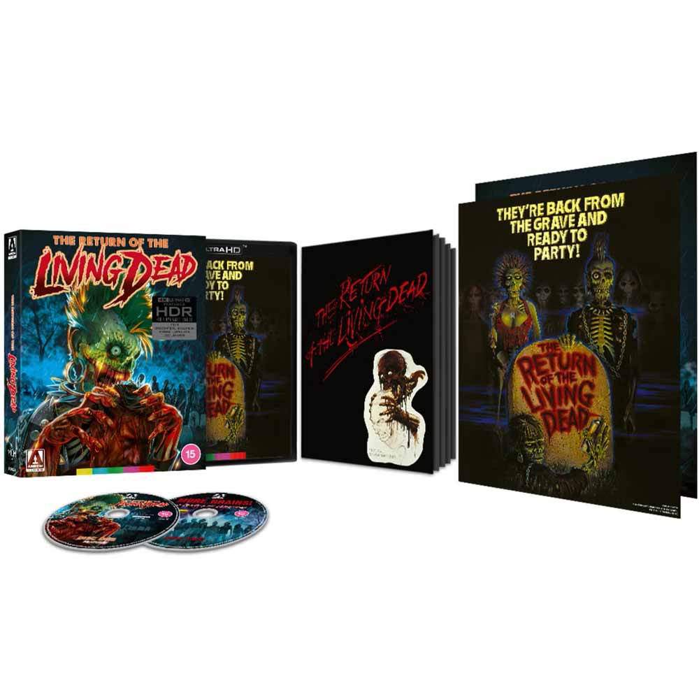 The Return of the Living Dead (Limited Edition) 4K UHD (UK Import) Arrow Films