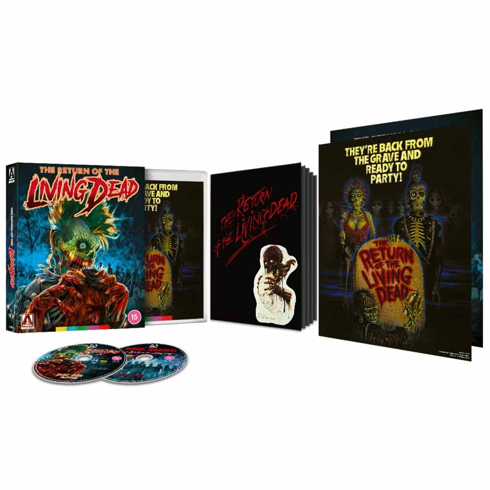 Return of the Living Dead (Limited Edition) Blu-Ray (UK Import) Arrow Films