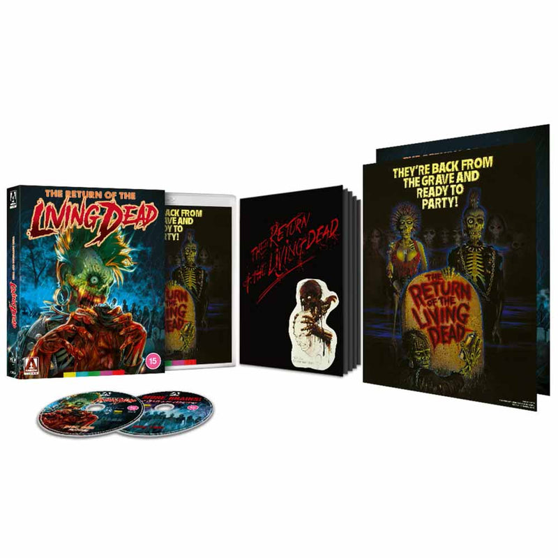 Return of the Living Dead (Limited Edition) Blu-Ray (UK Import) Arrow Films
