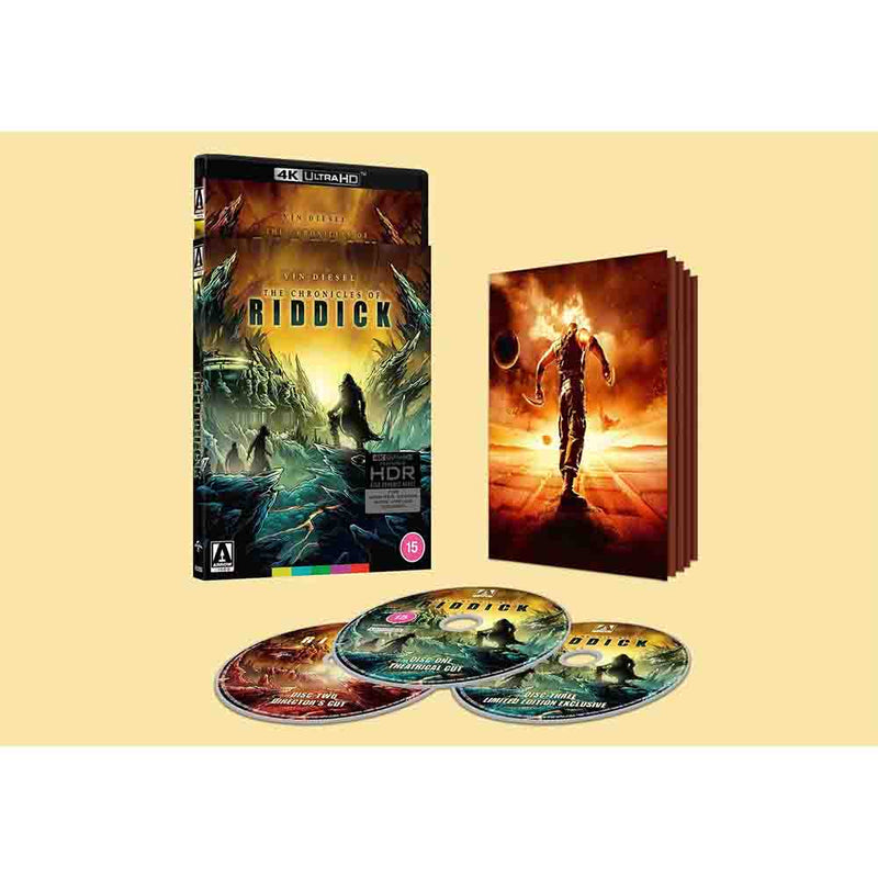 The Chronicles of Riddick (Limited Edition) 4K UHD (UK Import) Arrow Films