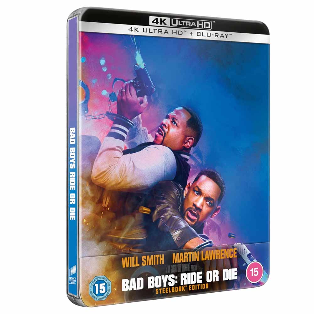 
  
  Bad Boys: Ride or Die Steelbook 4K UHD + Blu-Ray (UK Import)
  
