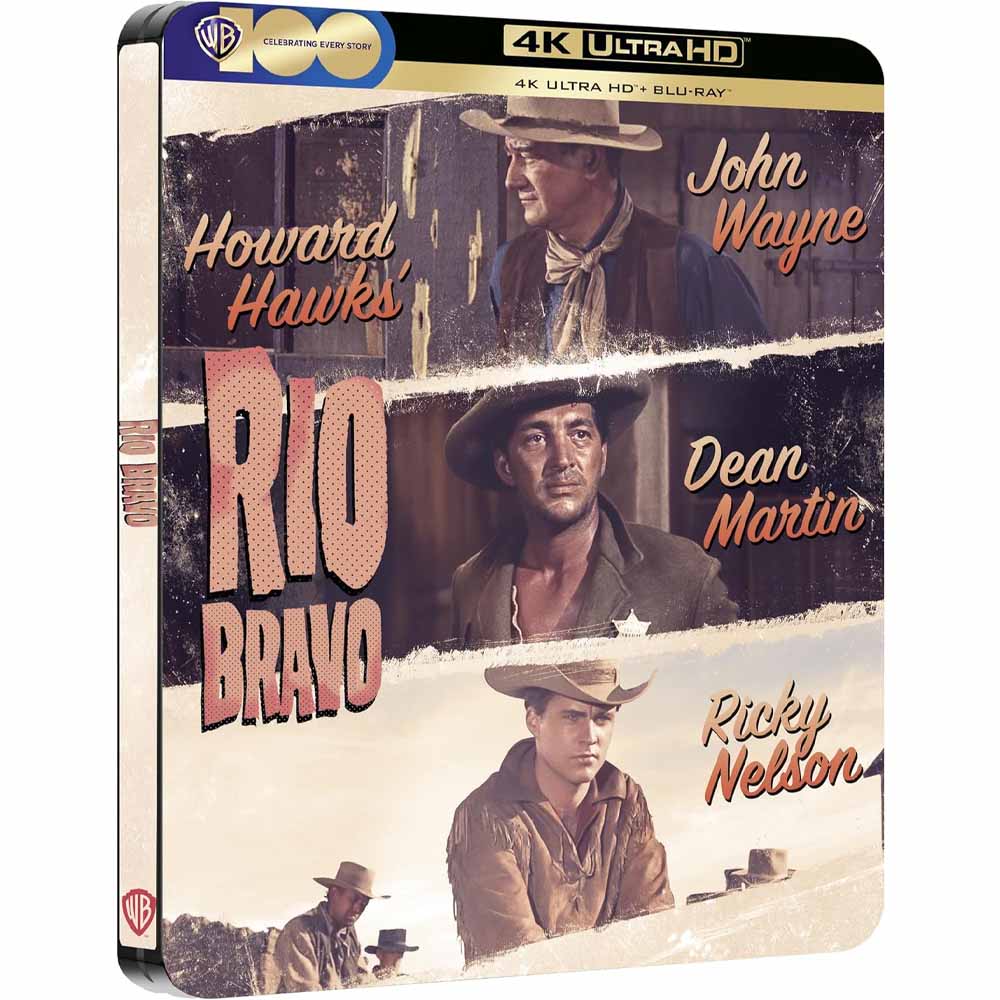 
  
  Rio Bravo (Steelbook) 4K UHD + Blu-Ray (UK Import)
  

