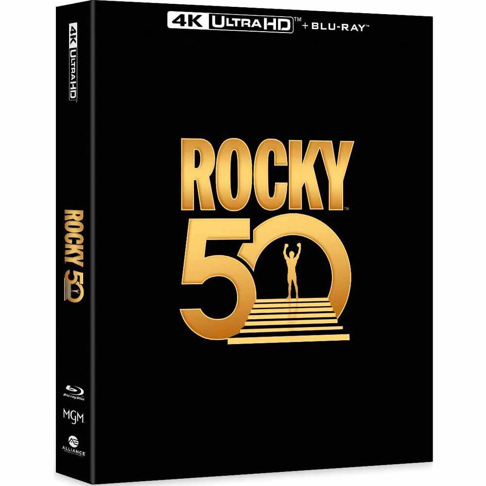 Rocky (50th Anniversary + Steelbook) 4K UHD + Blu-Ray Box Set (US Import) MGM