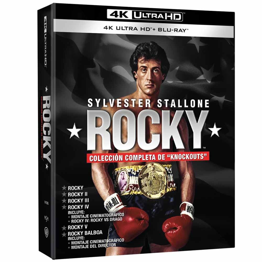 
  
  Rocky - Colección Completa de Knockouts 4K UHD + Blu-Rays
  
