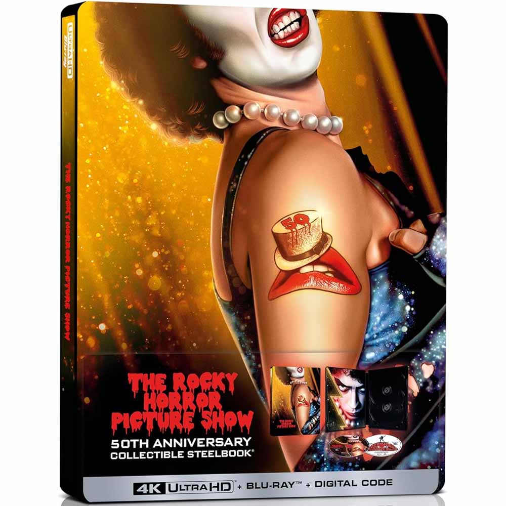 
  
  The Rocky Horror Picture Show (Steelbook) 4K UHD + Blu-Ray (US Import)
  
