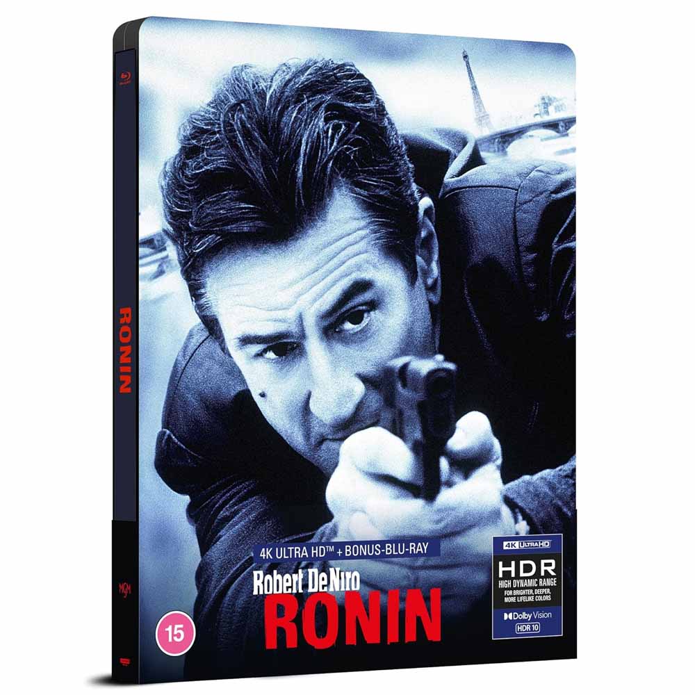 
  
  Ronin Limited Edition Steelbook (UK Import) 4K UHD + Blu-Ray
  
