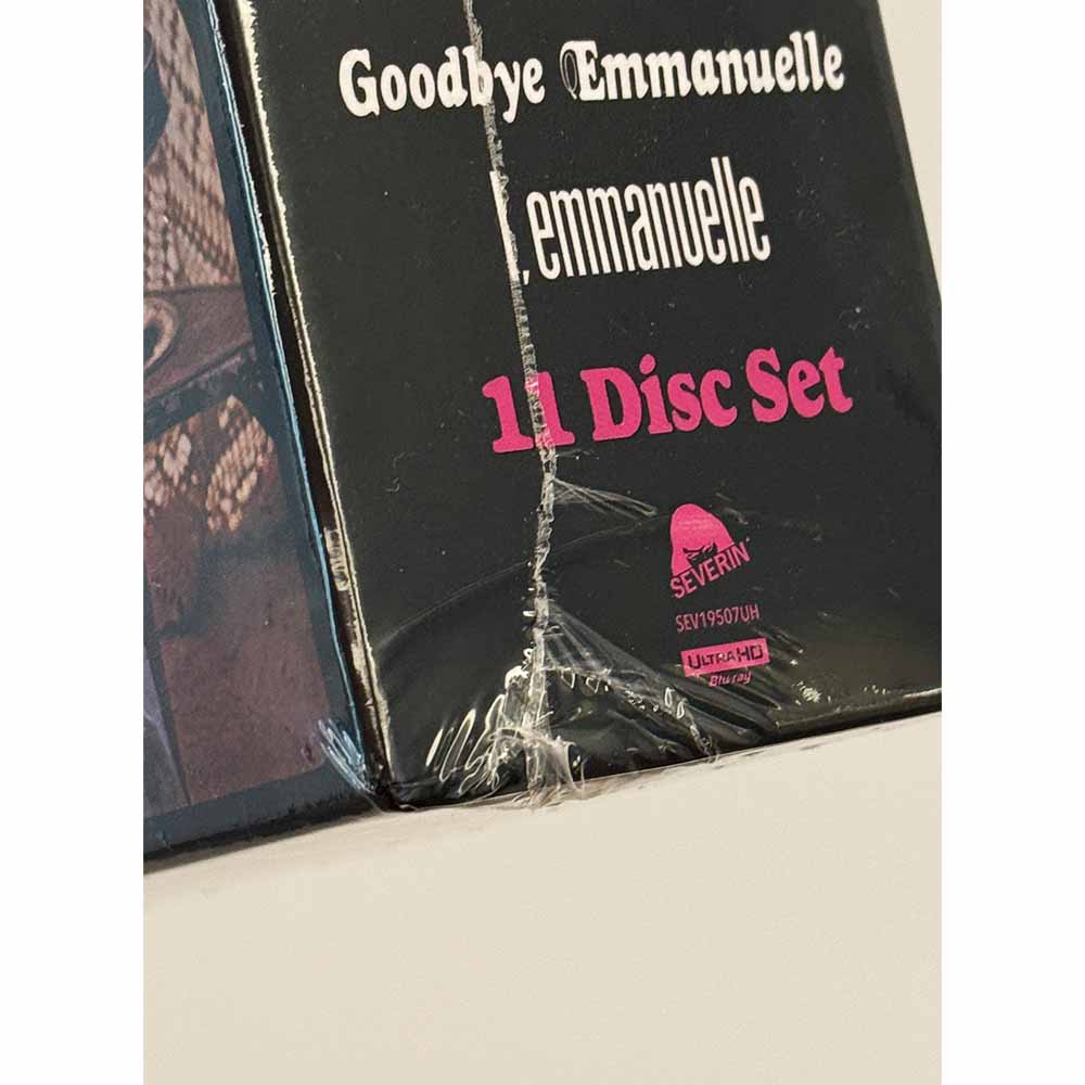 Saga Erotica: The Emmanuelle Collection 4K UHD + Blu-Ray Box Set (US Import) *dañado - ver foto*