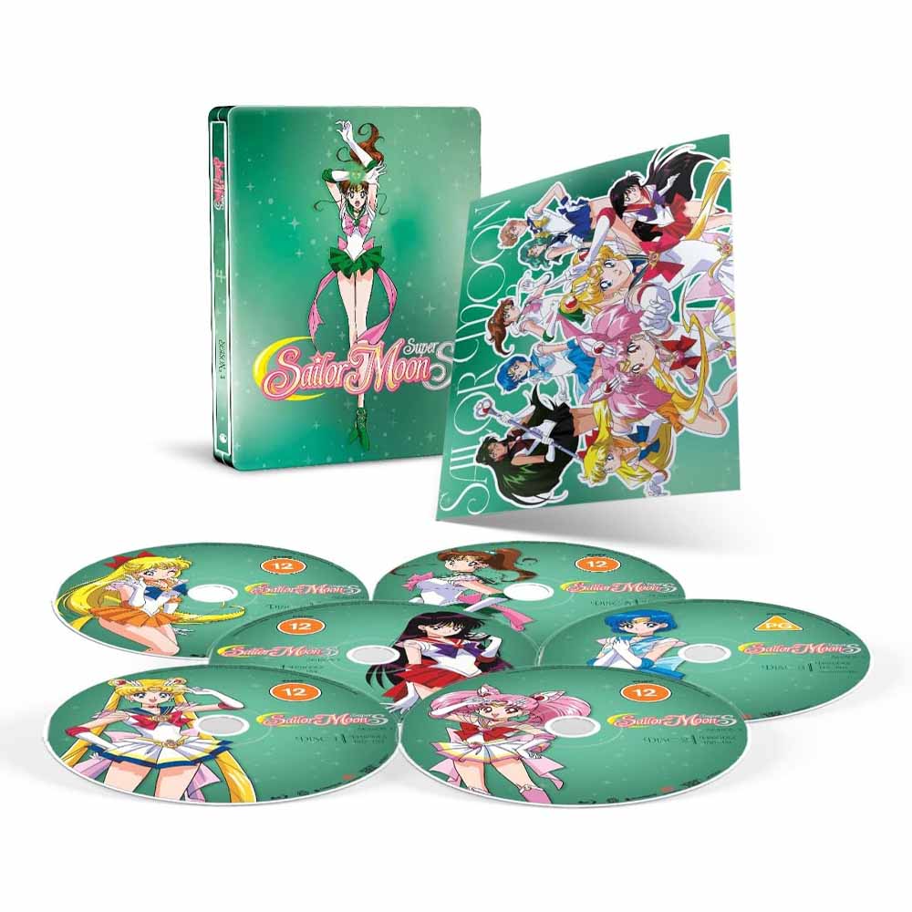 Sailor Moon Super S - Season 4 (Steelbook) Blu-Ray (UK Import) Anime Limited