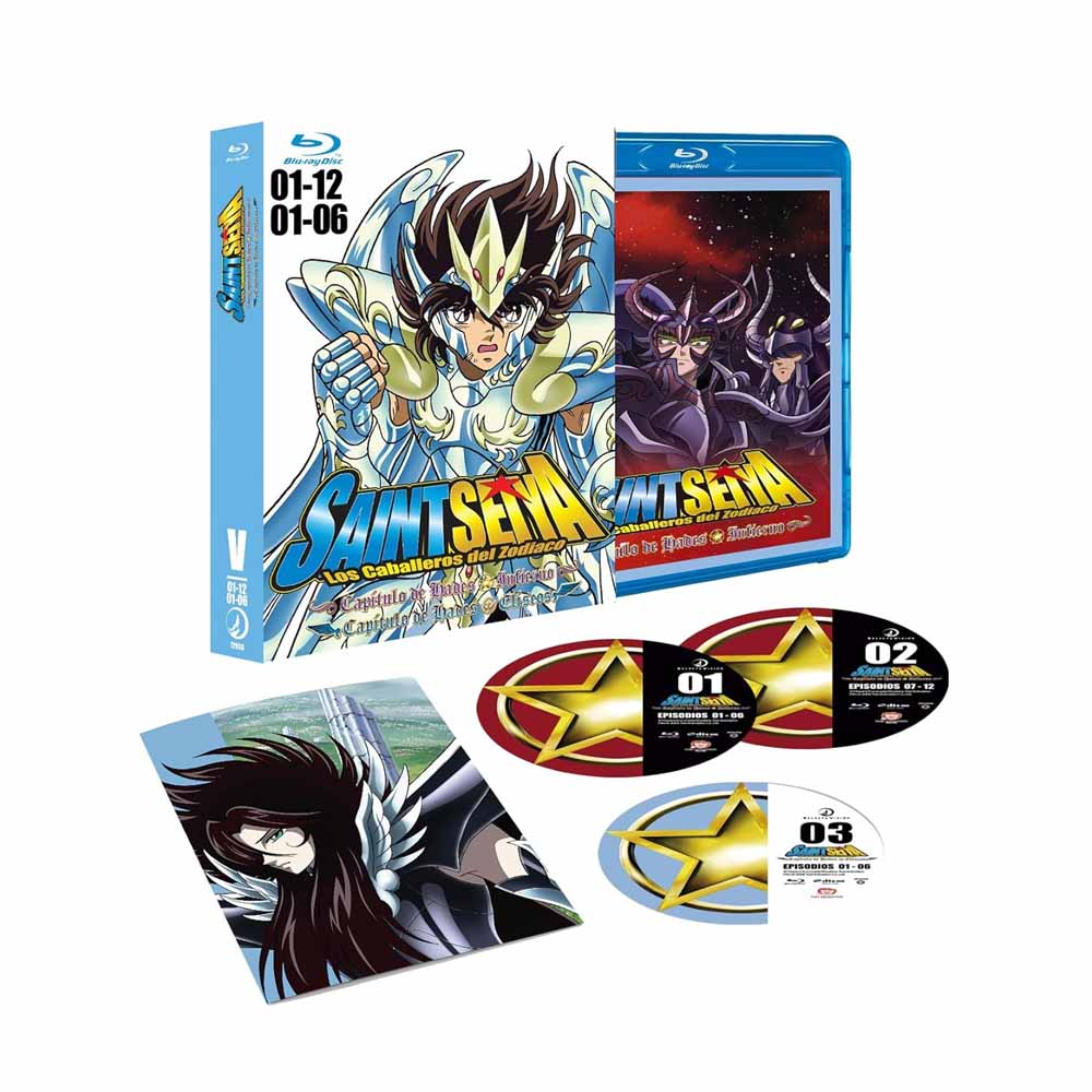 
  
  Saint Seiya - Cosmos Edition Box 5 - Hades Chapter Inferno - Elysion Blu-Ray
  
