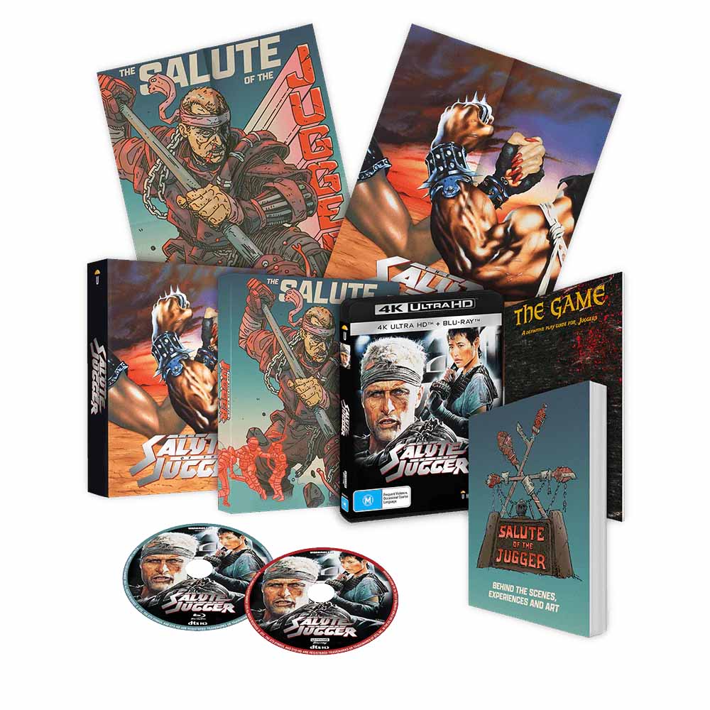 
  
  Salute of the Jugger (Collector's Edition) 4K UHD + Blu-Ray (Australia Import)
  
