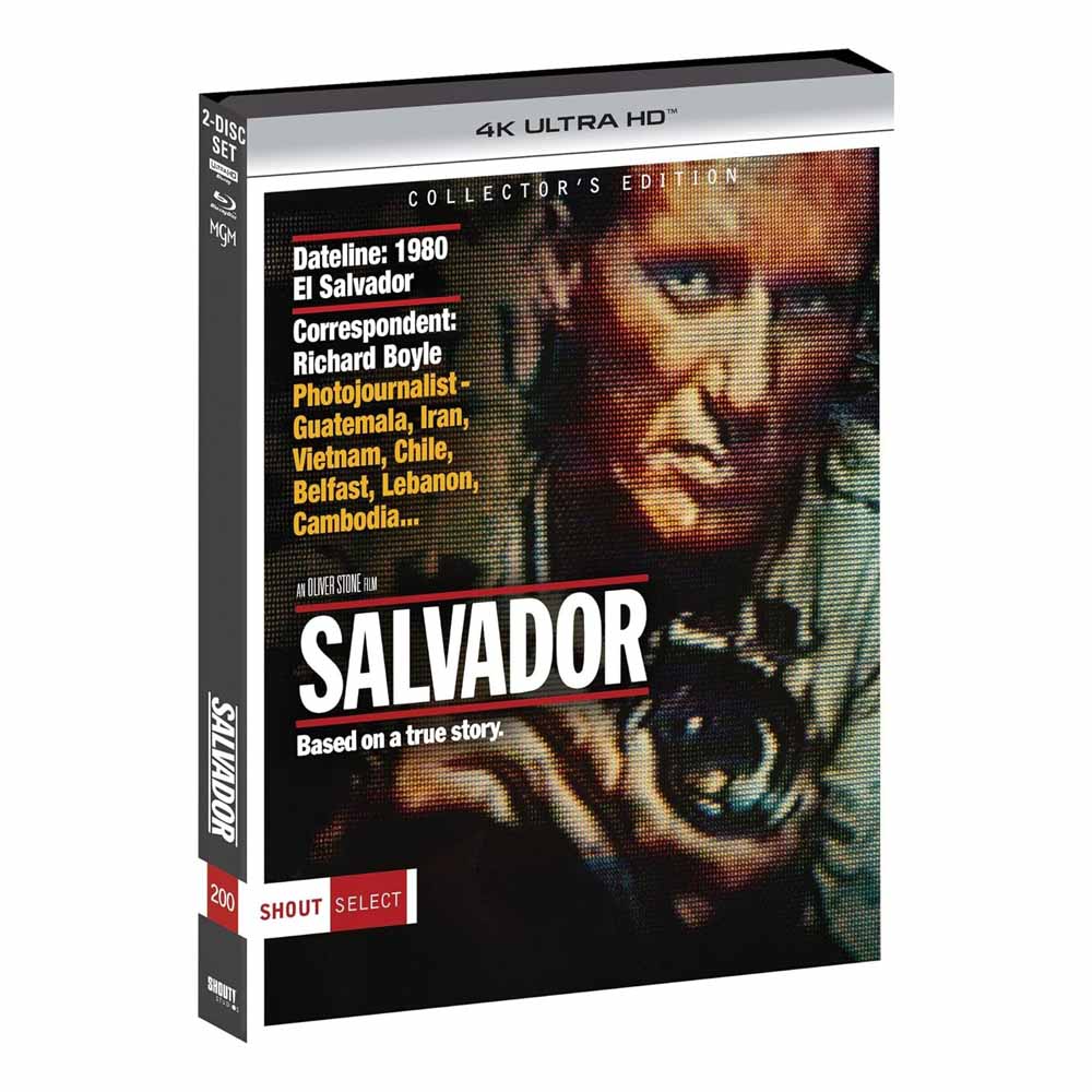 
  
  Salvador 4K UHD + Blu-Ray + Slipcover (US Import)
  
