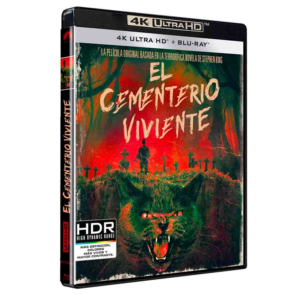 
  
  El Cementerio Viviente 4K UHD + Blu-Ray
  
