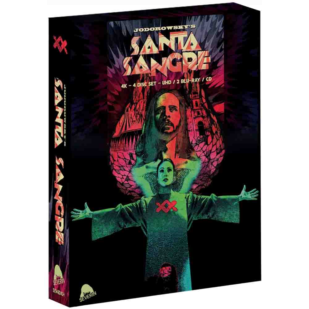 Santa Sangre (4-Disc Digipack Set) 4K UHD + Blu-Ray (US Import) Severin Films