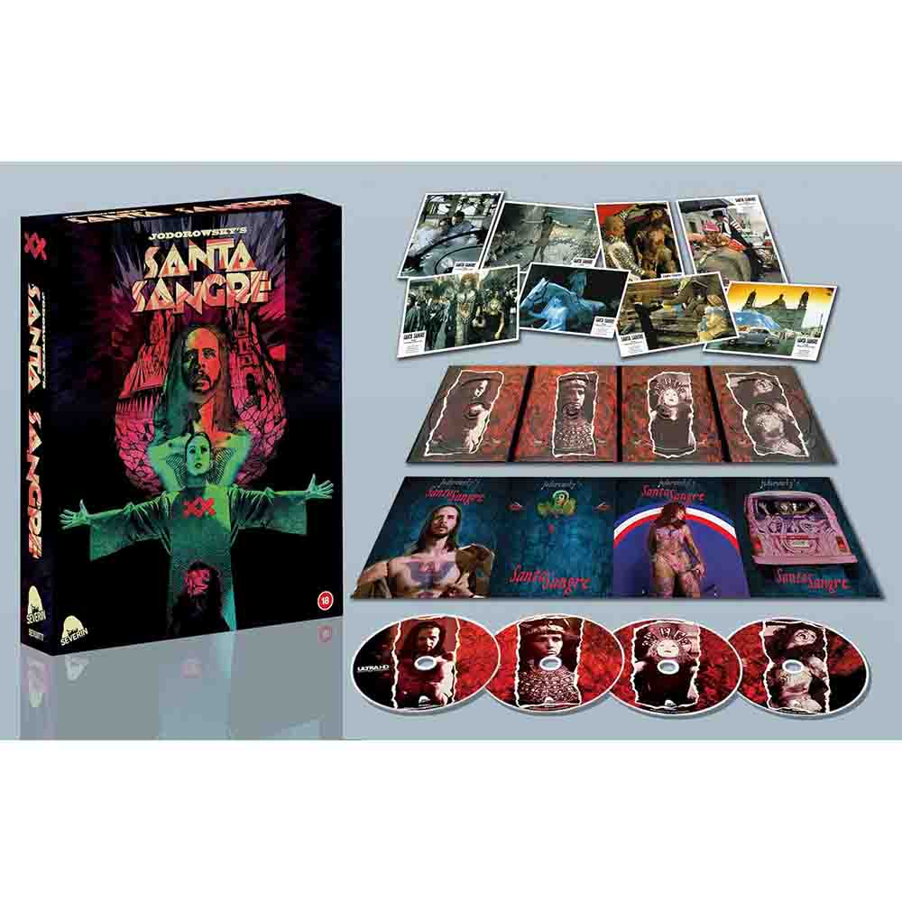 Santa Sangre (Digipack w/Slipcase) 4K UHD + Blu-Ray + CD (UK Import)