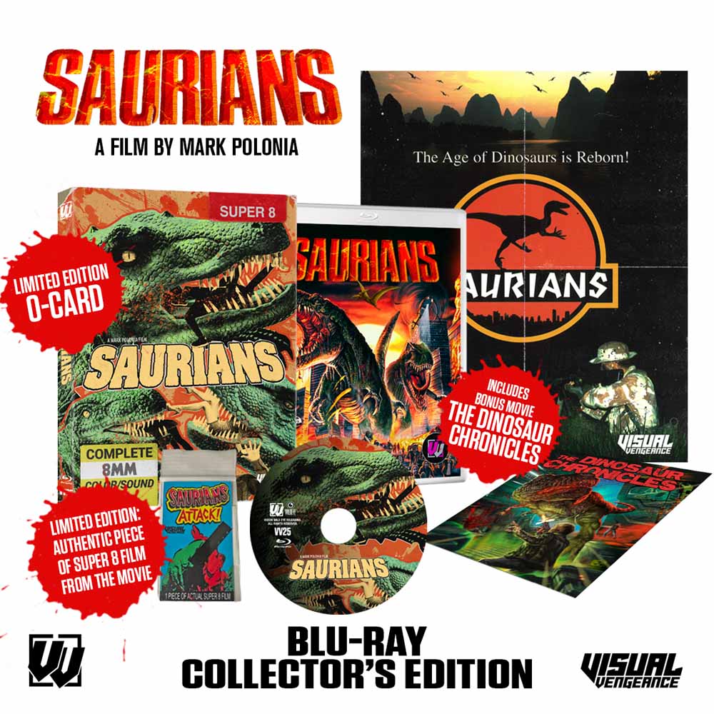 Saurians (Collector's Edition) Blu-Ray (US Import) Visual Vengeance