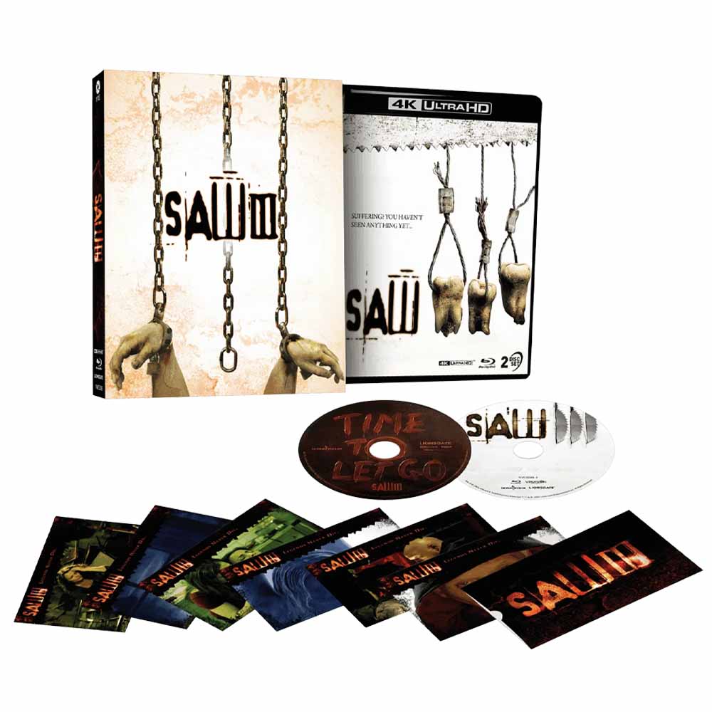 Saw III (Limited Edition) 4K UHD + Blu-Ray (Australia Import) ViaVision
